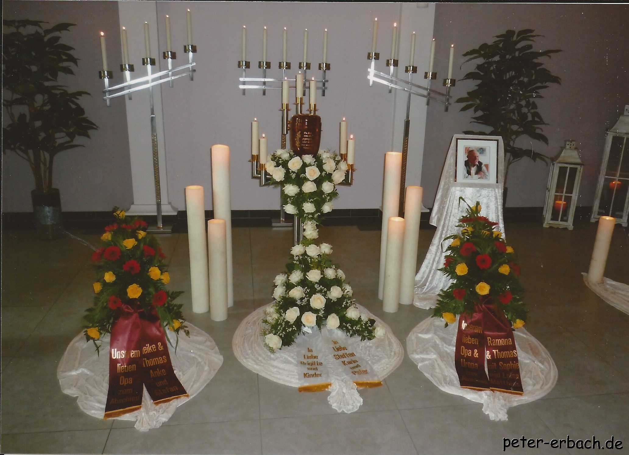 Trauer Altar